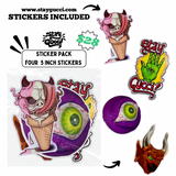 STICKER PACK (Four 5inch Stickers)