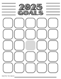 2025 Goals Bingo Card - DIGITAL DOWNLOAD