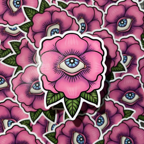 “Blooming Vision” Sticker