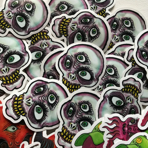 "Third Eye Skull" Sticker